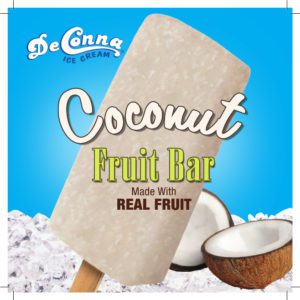 Coconut Fruit Popsicle