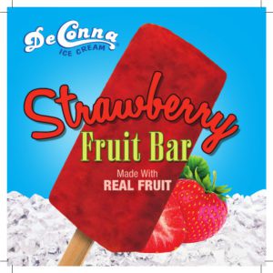 Strawberry Fruit Popsicle