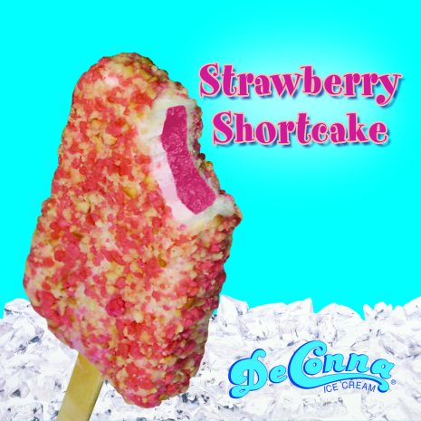 Strawberry Shortcake Ice Cream Bar