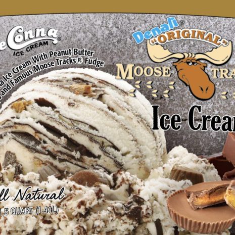 Moose Tracks Half Gallon Ice Cream
