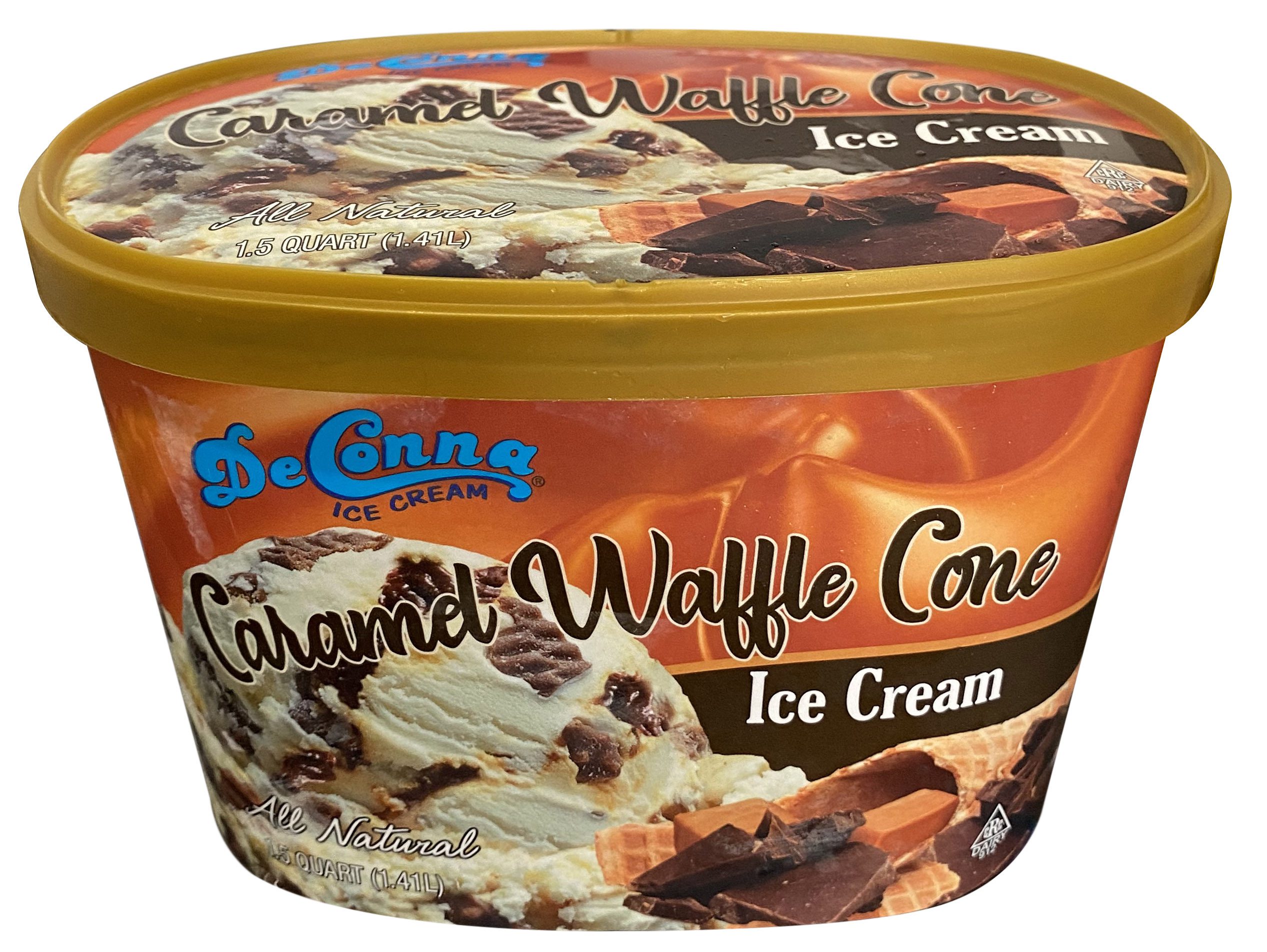 Caramel Waffle Cone scround