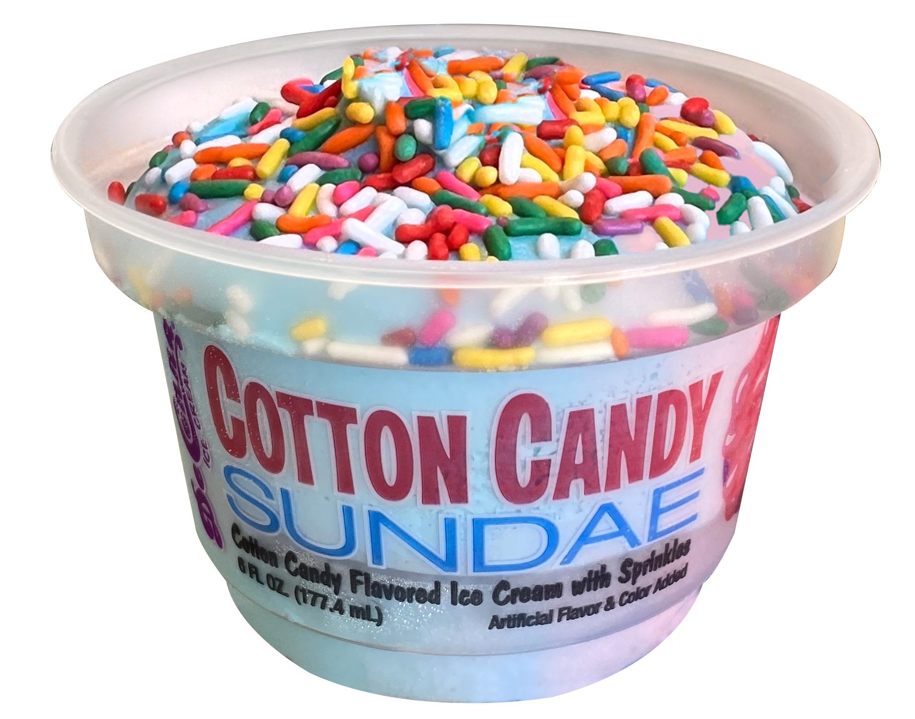 Cotton Candy Sundae