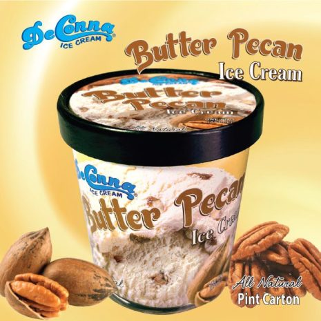 butter pecan ice cream pint