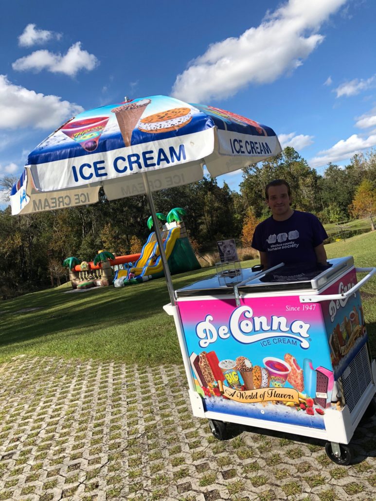 Get permit to operate ice cream cart
