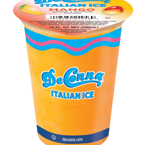 Mango Italian Ice Cup