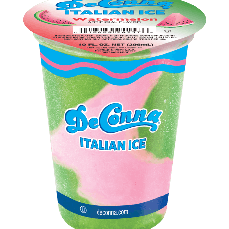 watermelon italian ice cup