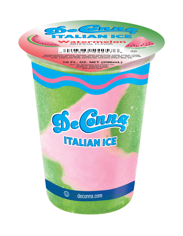 watermelon italian ice cup