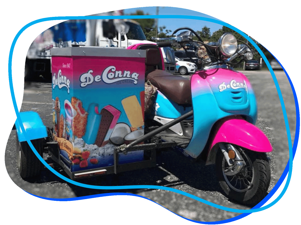 ice cream cart rental