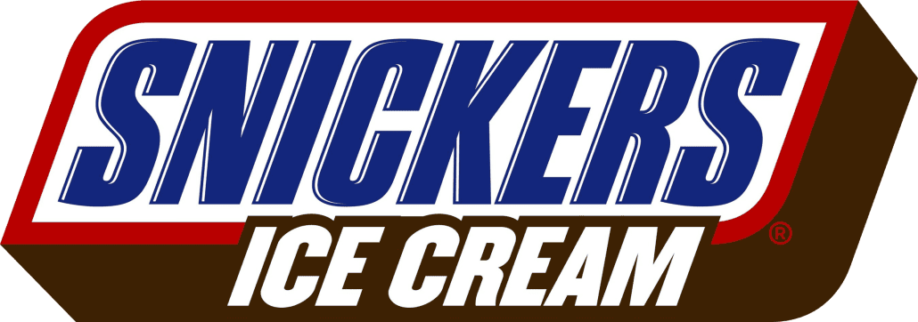 Snickers Ice Cream Logo - DeConna Ice Cream Snickers ice cream logo, a brand DeConna distributes wholesale